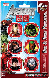 MARVEL HC:AVENGERS ASSEMBLE DICE/TOKEN PK IRON MAN (Special Order)