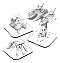 MONSTERPOCALYPSE BELCHER/LTA FIGHTER/DIRE ANT (Special Order)