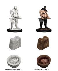 WIZKIDS UNPAINTED MINIS WV6 EXECUTIONER/BLOCK (Special Order)