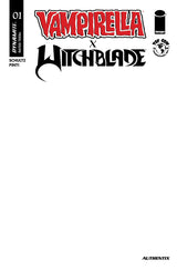 VAMPIRELLA X WITCHBLADE SPECIAL #1 CVR F BLANK AUTHENTIX (Special Order)