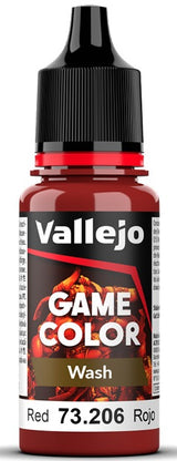 VALLEJO: GAME COLOR RED WASH 17ML (Special Order)