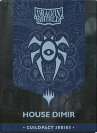 DRAGON SHIELD SLEEVES DUAL MATTE MTG GUILDPACT HOUSE DIMIR 100CT (Special Order)