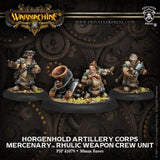 MERC HORGENHOLD ARTILLERY CORPS CREW BLISTER (Special Order)