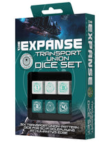 THE EXPANSE RPG CUSTOM TRANSPORT UNION DICE SET (Special Order)