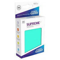 UG SLEEVES SUPREME UX TURQUOISE 80CT (Special Order)