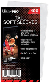 UP SLEEVES TALL SOFT 100CT (Special Order)