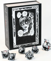 JUNJI ITO GREY LIQUID CORE DICE SET (Pre-Order)