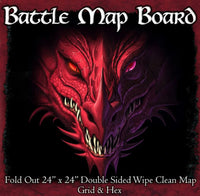 BATTLE MAP BOARD GRID AND HEX (Special Order)