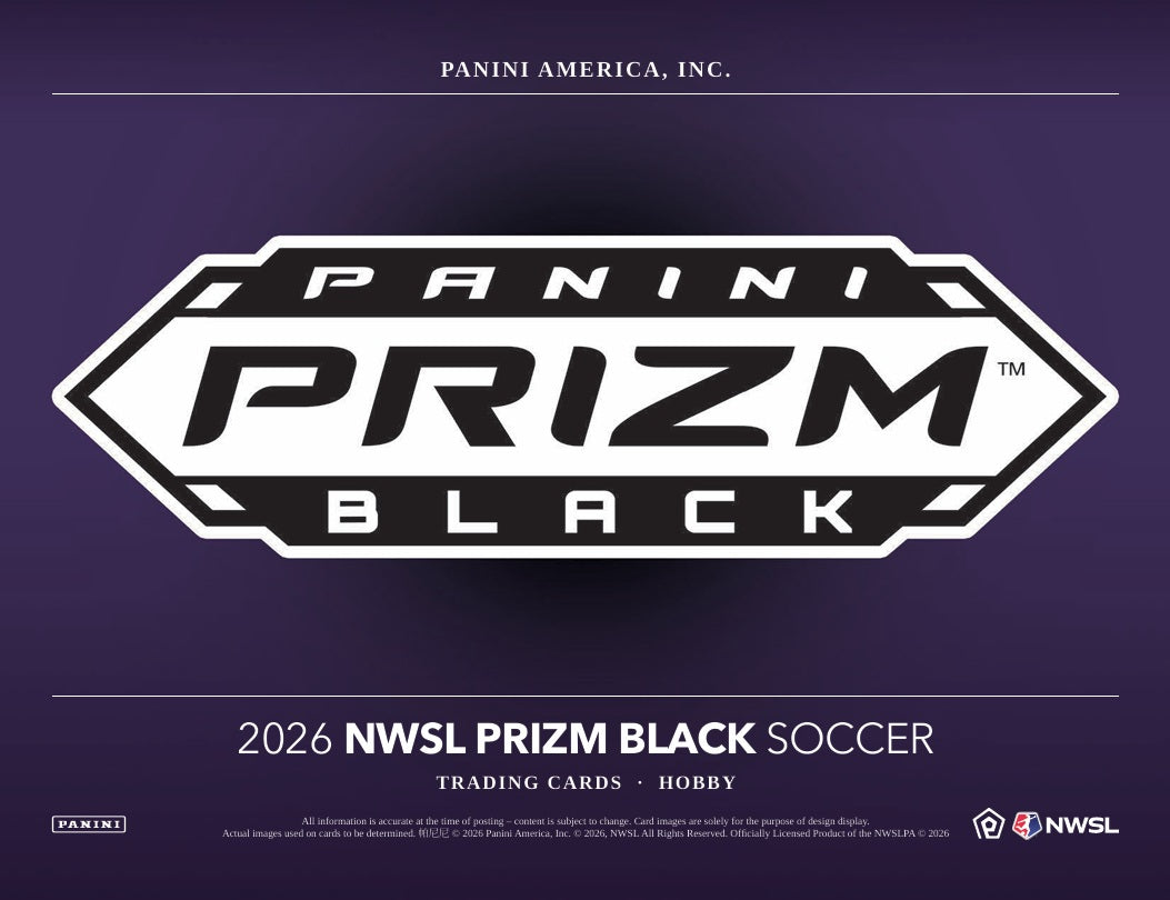 PANINI PRIZM BLACK NWSL 2026 (Pre-Order)
