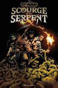 CONAN THE BARBARIAN SCOURGE OF THE SERPENT #4 (OF 4) CVR A ROBERTO DE LA TORRE (MR) (Special Order)