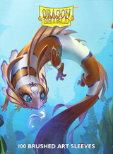 DRAGON SHIELD SLEEVES BRUSHED ART THE CINDERFIN 100CT (Special Order)