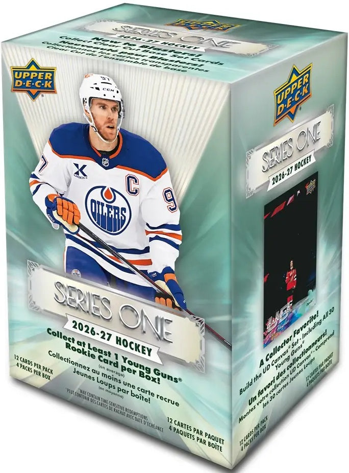 2026-27 Upper Deck Series 1 Hockey Blaster Box
