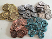 SCYTHE AND EXPEDITIONS METAL COINS (Special Order)