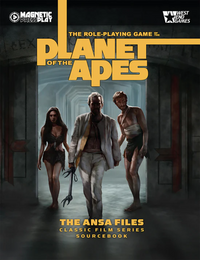 PLANET OF THE APES RPG: THE ANSA FILES SOURCEBOOK HC (Special Order)