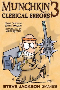 MUNCHKIN 3 CLERICAL ERRORS (Special Order)