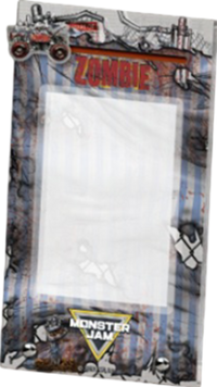 MONSTER JAM UNLEASHING MANIA ACRYLIC CARD FRAME - ZOMBIE (Pre-Order)
