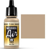 VALLEJO: MODEL AIR CAMOUFLAGE SANDBEIGE RAL 1039 (Special Order)