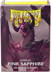 DRAGON SHIELD SLEEVES MATTE PINK SAPPHIRE 100CT (Special Order)
