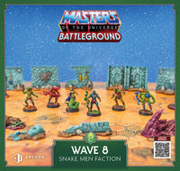 MOTU BATTLEGROUND WAVE 8: SNAKE MEN FACTION (Special Order)