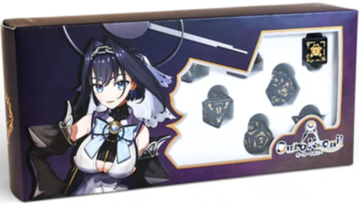 OURO KRONII BLUE SANDSTONE DICE SET (Pre-Order)