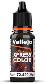 VALLEJO: GAME COLOR XPRESS WASTELAND BROWN (18ML) (Special Order)