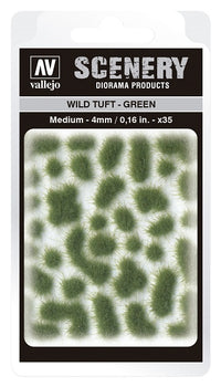 VALLEJO: SCENERY MEDIUM WILD TUFT GREEN (Special Order)