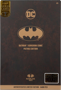 DC MULTIVERSE 7"-ARMORED BATMAN (PATINA) (GOLD LB) (Special Order)