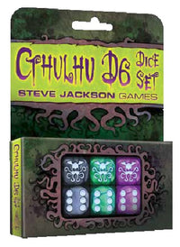 CTHULHU D6 DICE SET (Special Order)