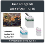 SK SLEEVE BUNDLE TIME OF LEGNDS JOAN OF ARC ALL IN (Special Order)