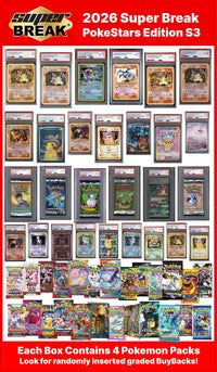 SUPER BREAK POKESTARS SERIES 3 2026 (Pre-Order)