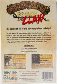 SPIRIT ISLAND: BRANCH AND CLAW FOIL PANELS (Special Order)