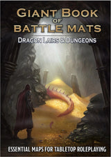 DRAGON LAIRS AND DUNGEONS A GIANT BOOK BATTLEMAT (Special Order)