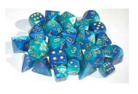GEMINI 12D6 BLUE-TEAL/GOLD 16MM (Special Order)