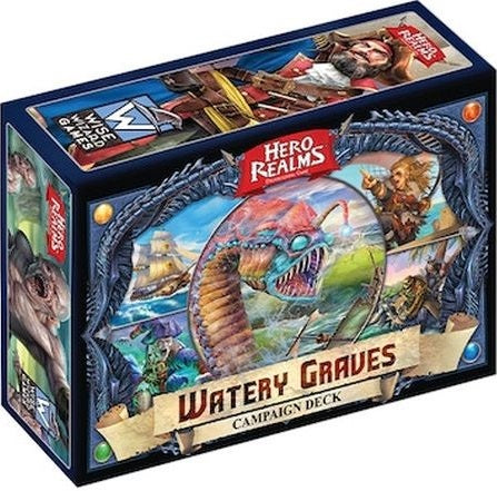 HERO REALMS WATERY GRAVES CAMPAIGN DECK (Pre-Order)