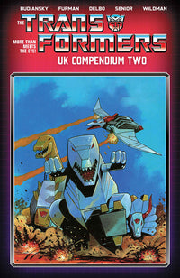 THE TRANSFORMERS UK COMPENDIUM, BOOK 2 TP DIRECT MARKET EXCLUSIVE JEFF ANDERSON CVR (Special Order)