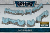 BATTLEFIELD IN A BOX: GOTHIC SECTOR LEGION DEFENSIVE WALLS ALTERNATE PAINT SCHEME (Special Order)