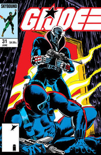 GI JOE A REAL AMERICAN HERO #31 HAMA FILES EDITION CVR C MICHAEL GOLDEN FOIL VAR (Special Order)