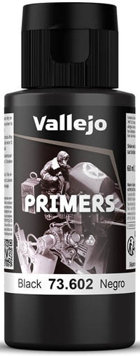 VALLEJO: BLACK SURFACE PRIMER 60ML (Special Order)