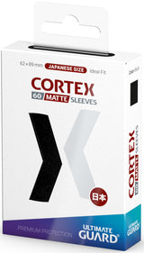 UG SLEEVES CORTEX JAPANESE SIZE MATTE BLACK 60CT (Special Order)