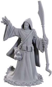 DND UNPAINTED MINIS WV25 STAR SPAWN LARVA MAGE (Special Order)