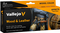 VALLEJO: MODEL COLOR WOOD AND LEATHER (Special Order)