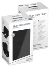 UG TWIN FLIP N TRAY DECK CASE MONOCOLOR BLACK 200+ (Special Order)