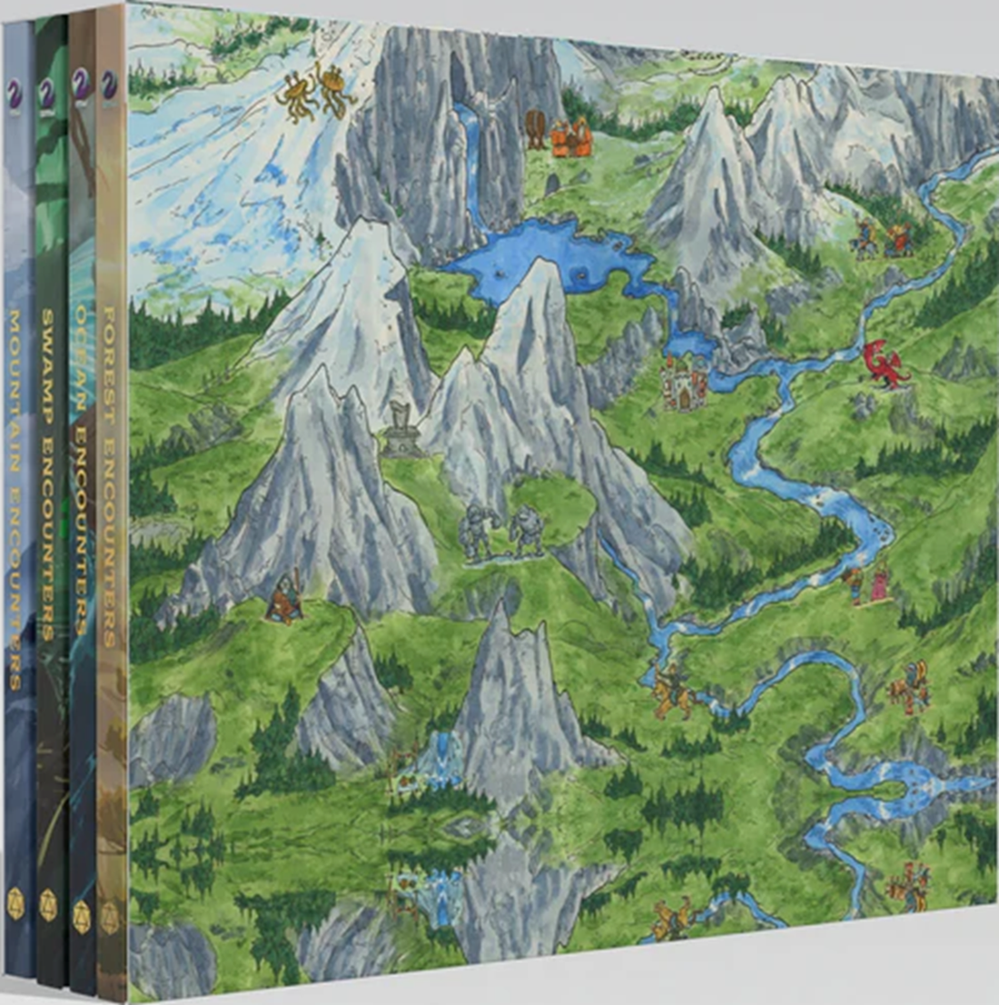 ENCOUNTERS AT A GLANCE: INTO THE WILD SLEEVED BIOME BOOK BUNDLE SCRATCH AND FOLD EDITION (Pre-Order)