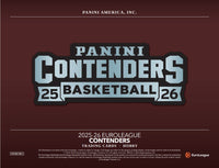 PANINI CONTENDERS EUROLEAGUE BASKETBALL 25/26 (12/4/12) (Special Order)
