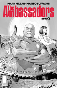 AMBASSADORS #5 (OF 6) CVR B BUFFAGNI B&W (Special Order)