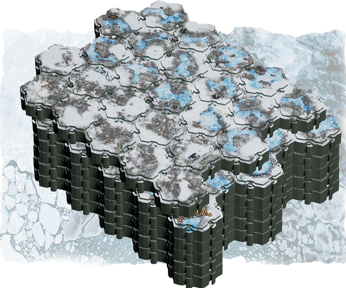 LORESCAPE TERRAIN TILES ARCTIC (Pre-Order)