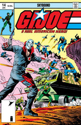GI JOE A REAL AMERICAN HERO #14 HAMA FILES EDITION CVR A HERB TRIMPE & STEVE MITCHELL (Special Order)