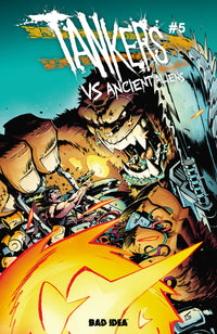 TANKERS VS ANCIENT ALIENS #5 (OF 5) CVR A TYRELL CANNON (Special Order)