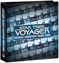 STAR TREK VOYAGER ARCHIVES & INSCRIPTIONS ALBUM (Special Order)