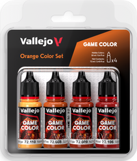 VALLEJO: GAME COLOR SET ORANGE (Special Order)